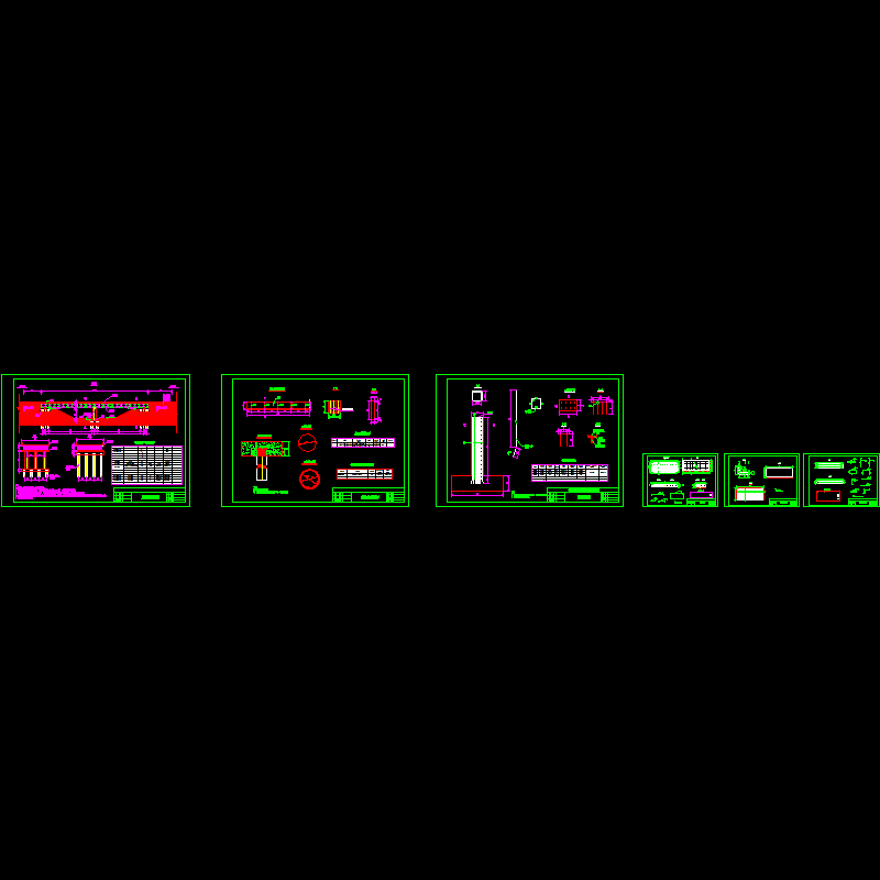 跨渠栈桥(方形柱）.dwg