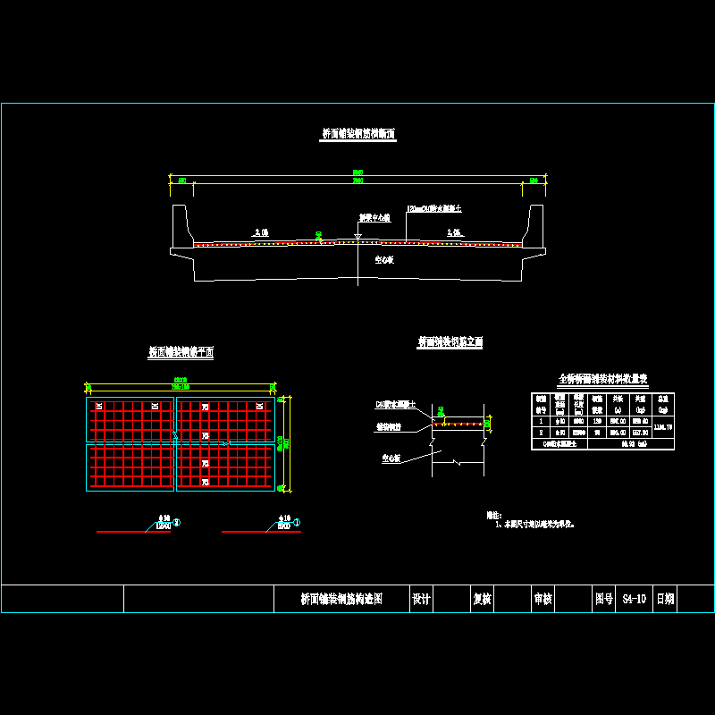 4-10桥面铺装钢筋构造图.dwg