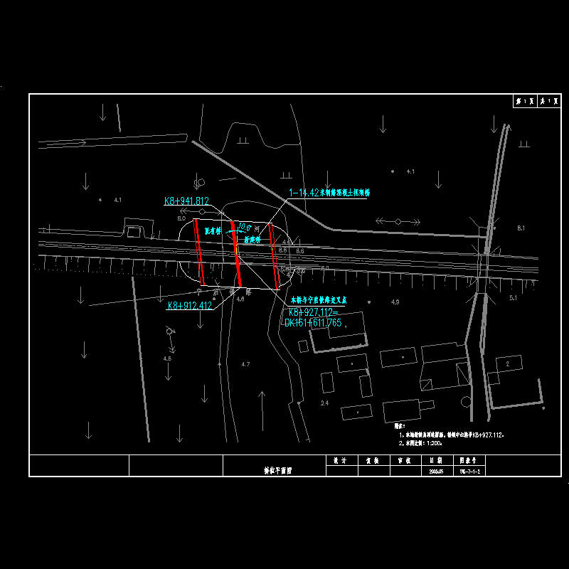 桥位平面图.dwg