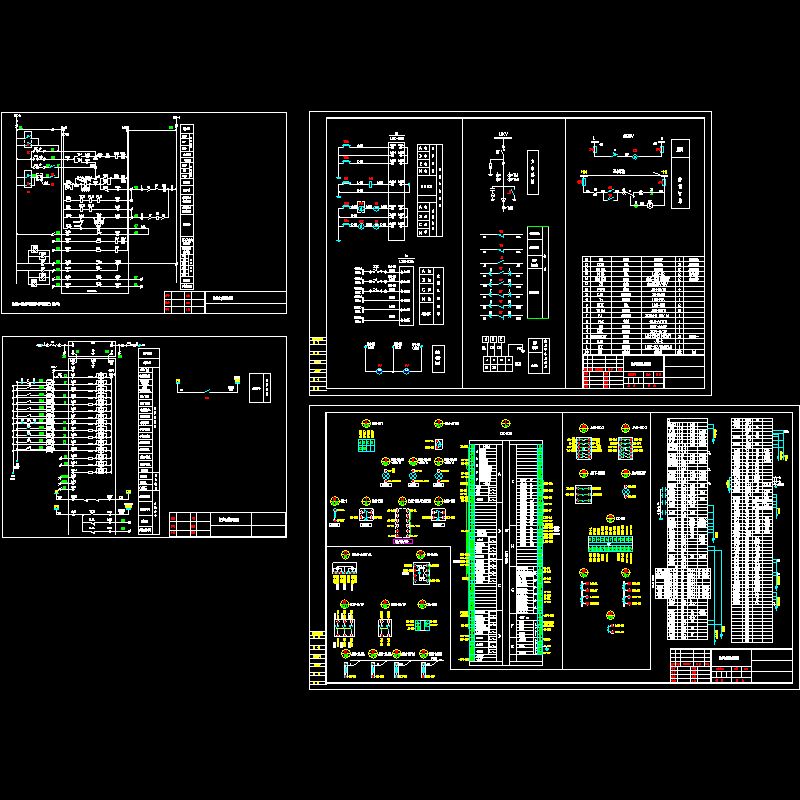 异步电动机原理接线图.dwg