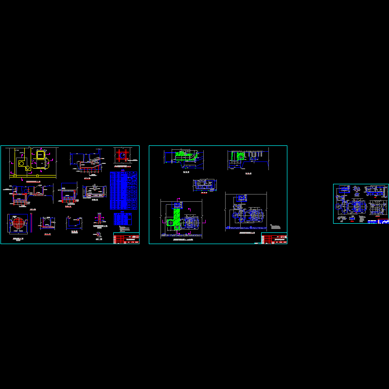 机组基础及尾水管.dwg