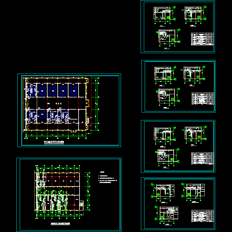 研发试验室通风设计CAD施工图纸.dwg - 1