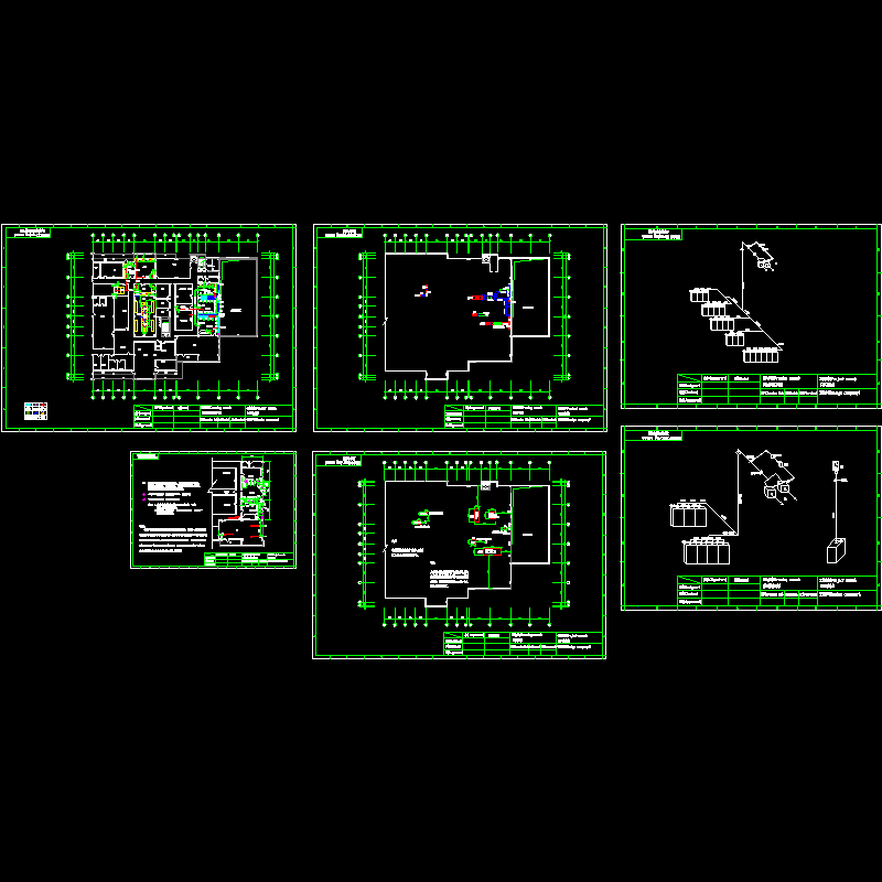 SGS实验室通风排毒CAD施工图纸.dwg - 1