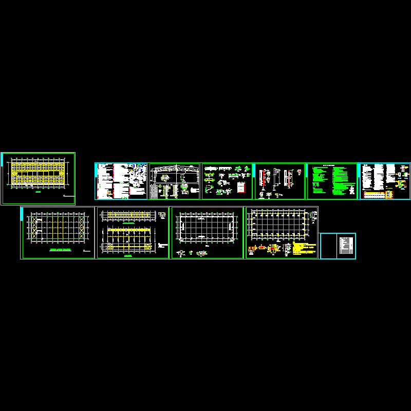 C180X2.0mm钢结构设计CAD大样图.dwg - 1