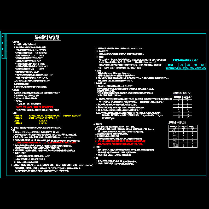 门钢结构4S店结构设计说明.dwg - 1