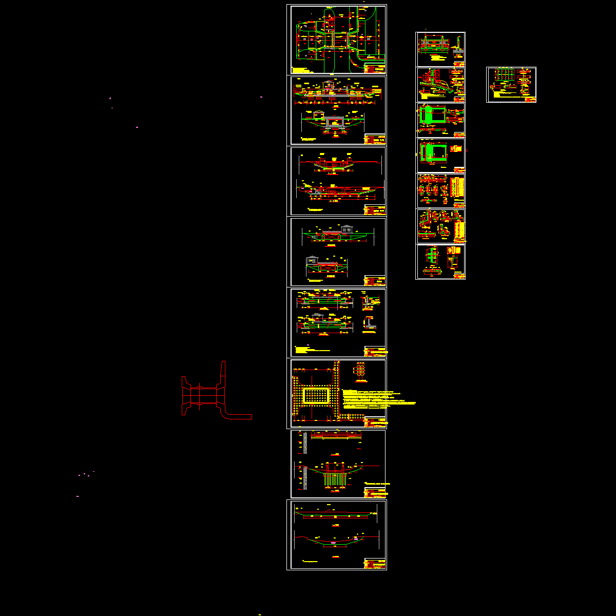 节制闸工程CAD施工图纸.dwg - 1