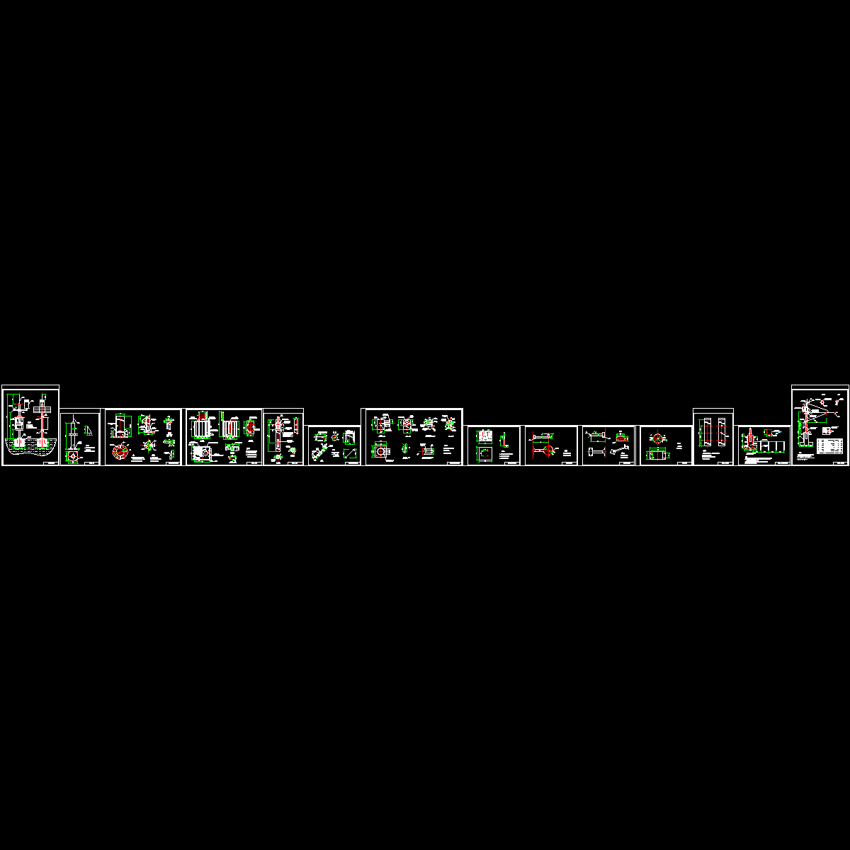 自动雨量站CAD施工图纸.dwg - 1