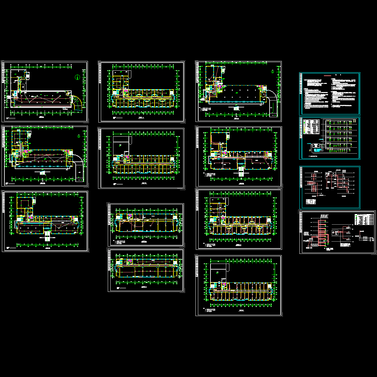 办公楼弱电设计图纸.dwg - 1