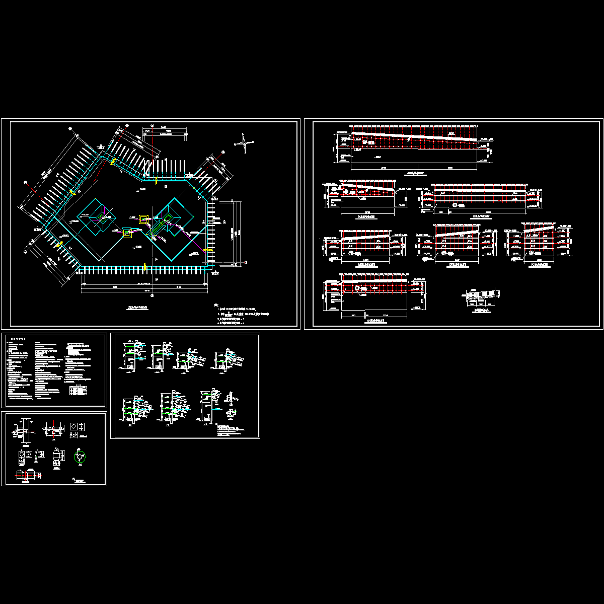 岩石基坑支护方案设计图纸.dwg - 1