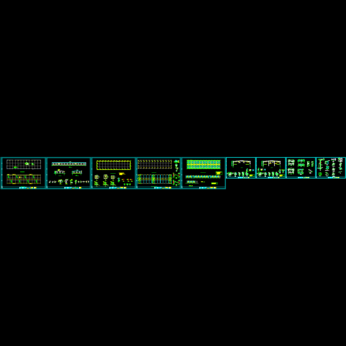 金属配件生产车间大样图，共9张.dwg - 1