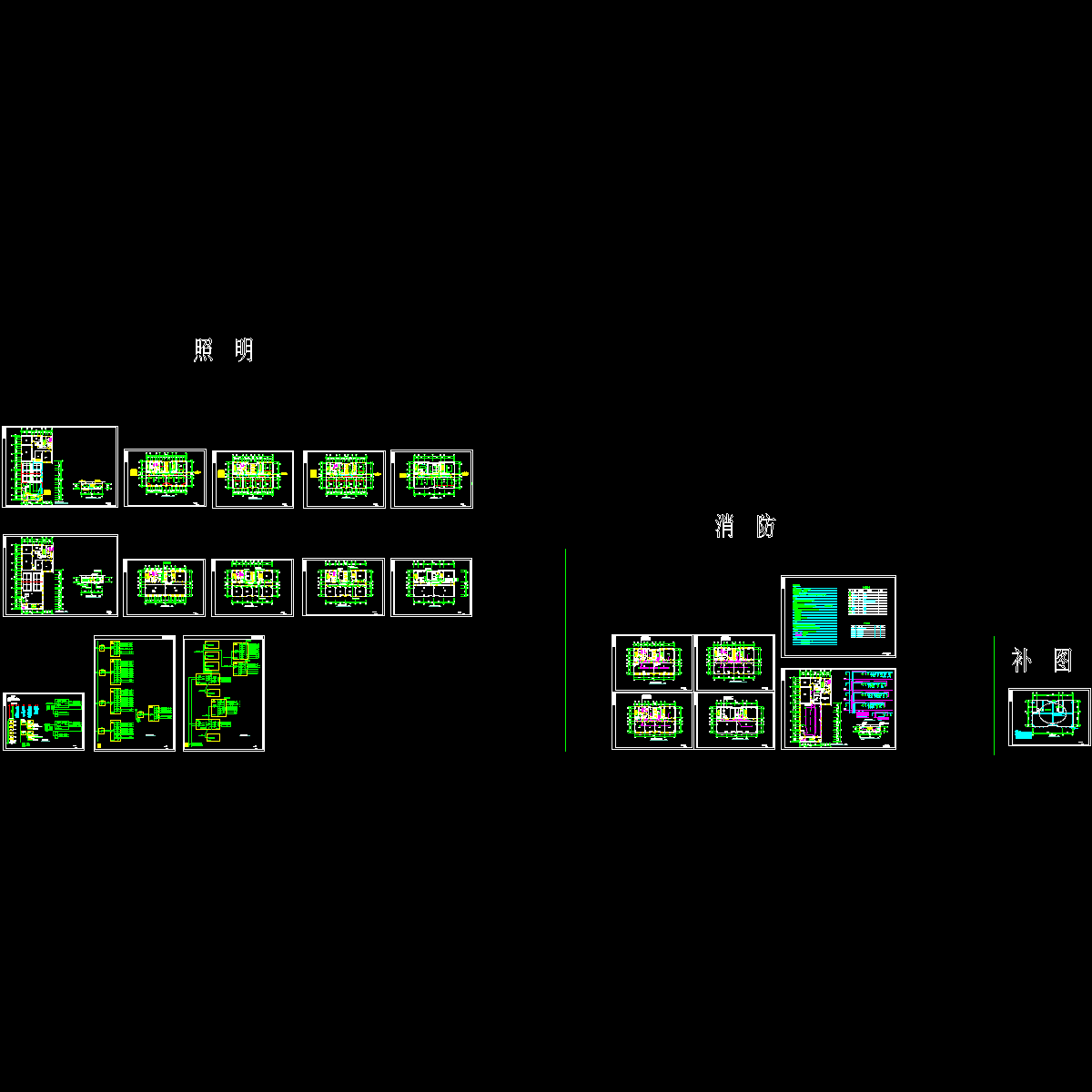 2253平米办公楼接楼工程全套图纸.dwg - 1