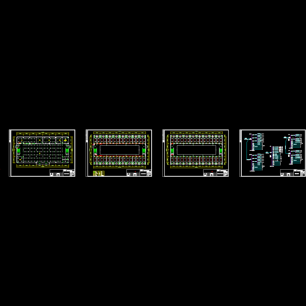 宿舍低压配电安装工程CAD施工图纸.dwg - 1