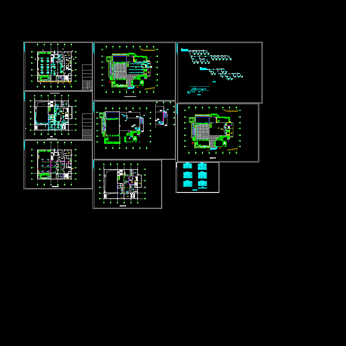 光廊空调系统设计图纸（地上1层）.dwg - 1