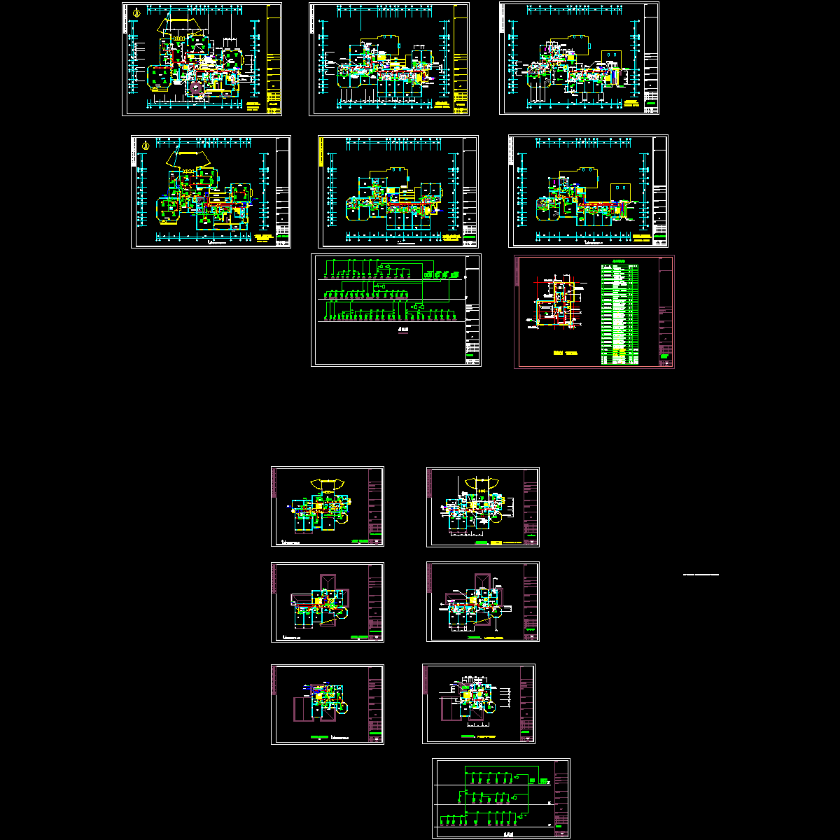 上3层酒店贵宾楼空调图纸.dwg - 1