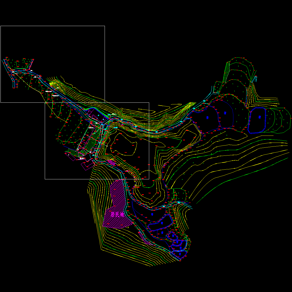 xx水库地形图.dwg