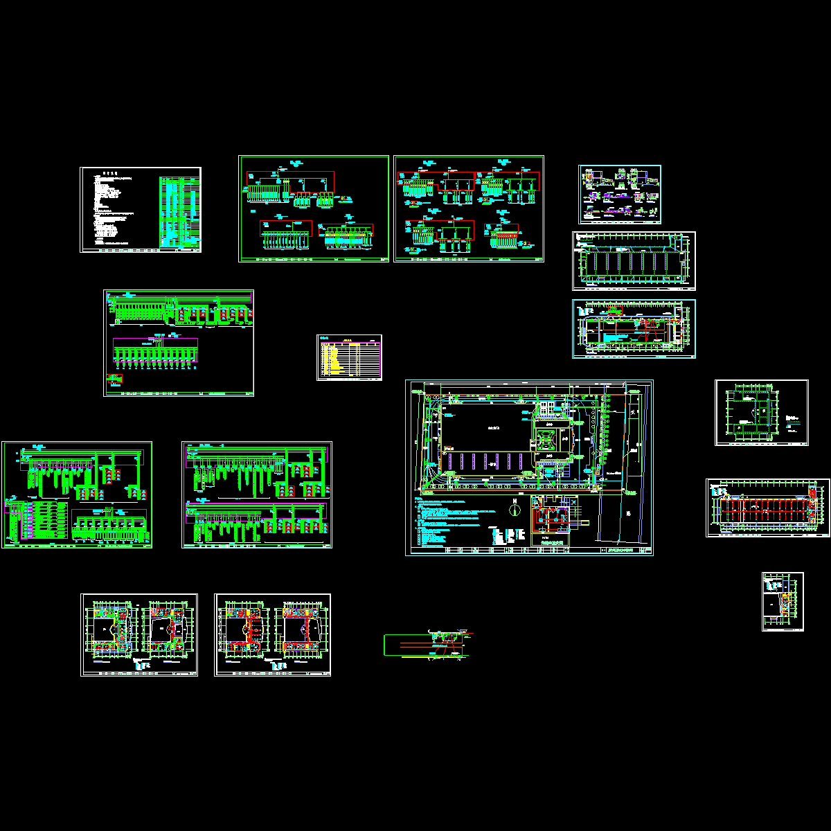 办公楼电气CAD施工图纸.dwg - 1