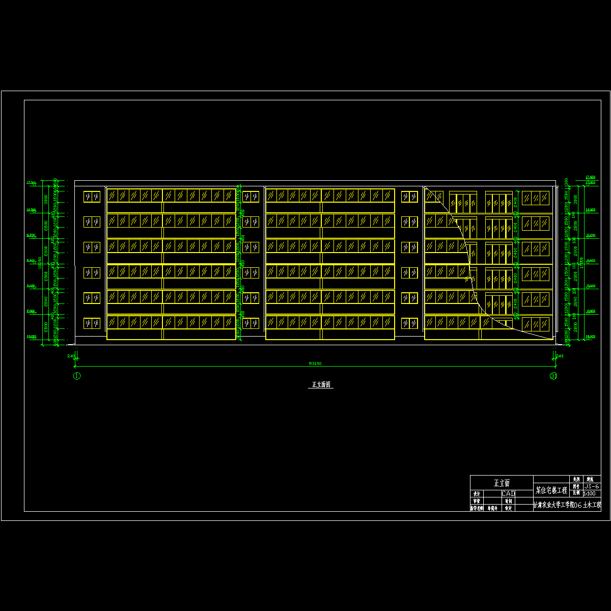 正立面图1剖开面.dwg