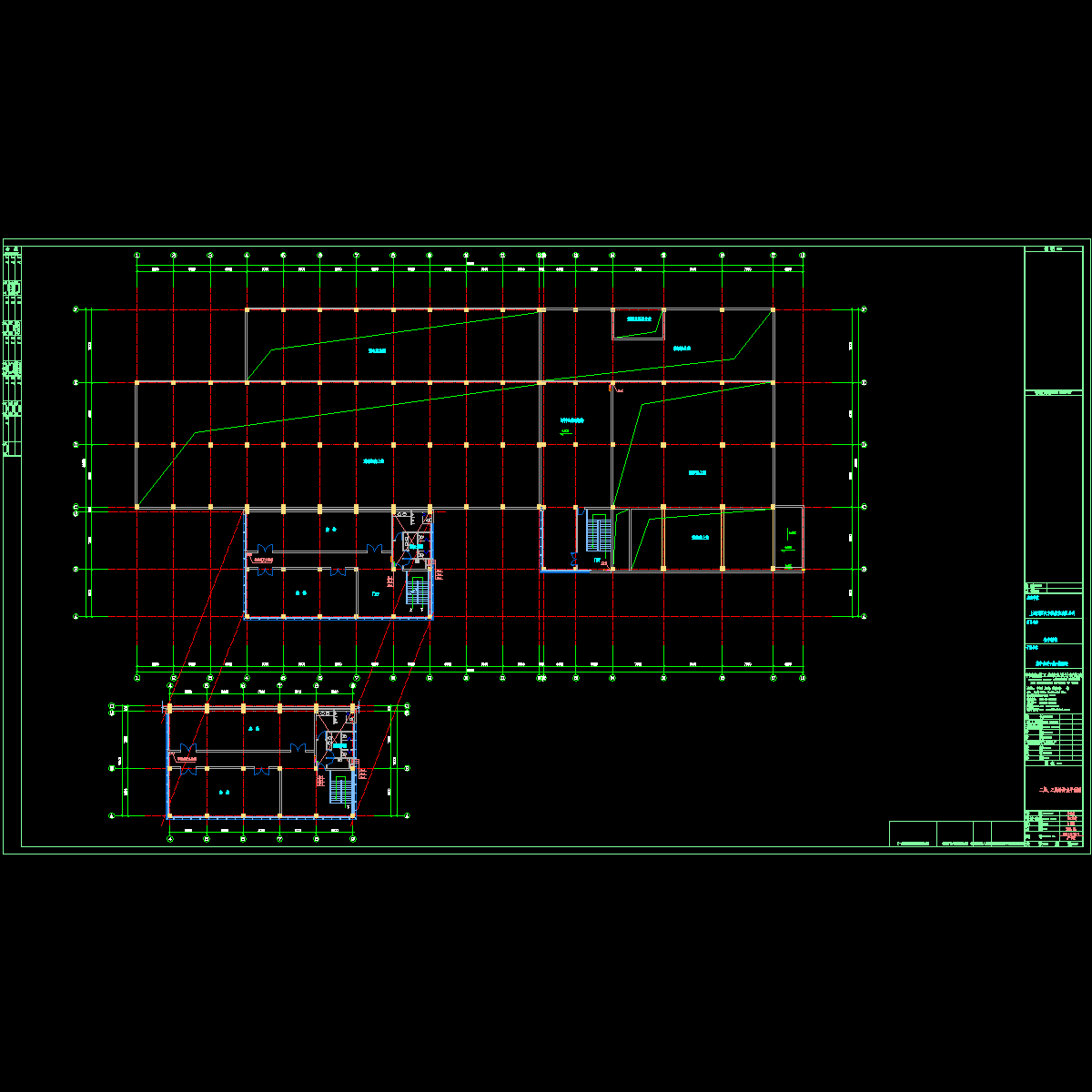 二层、三层给排水平面图.dwg