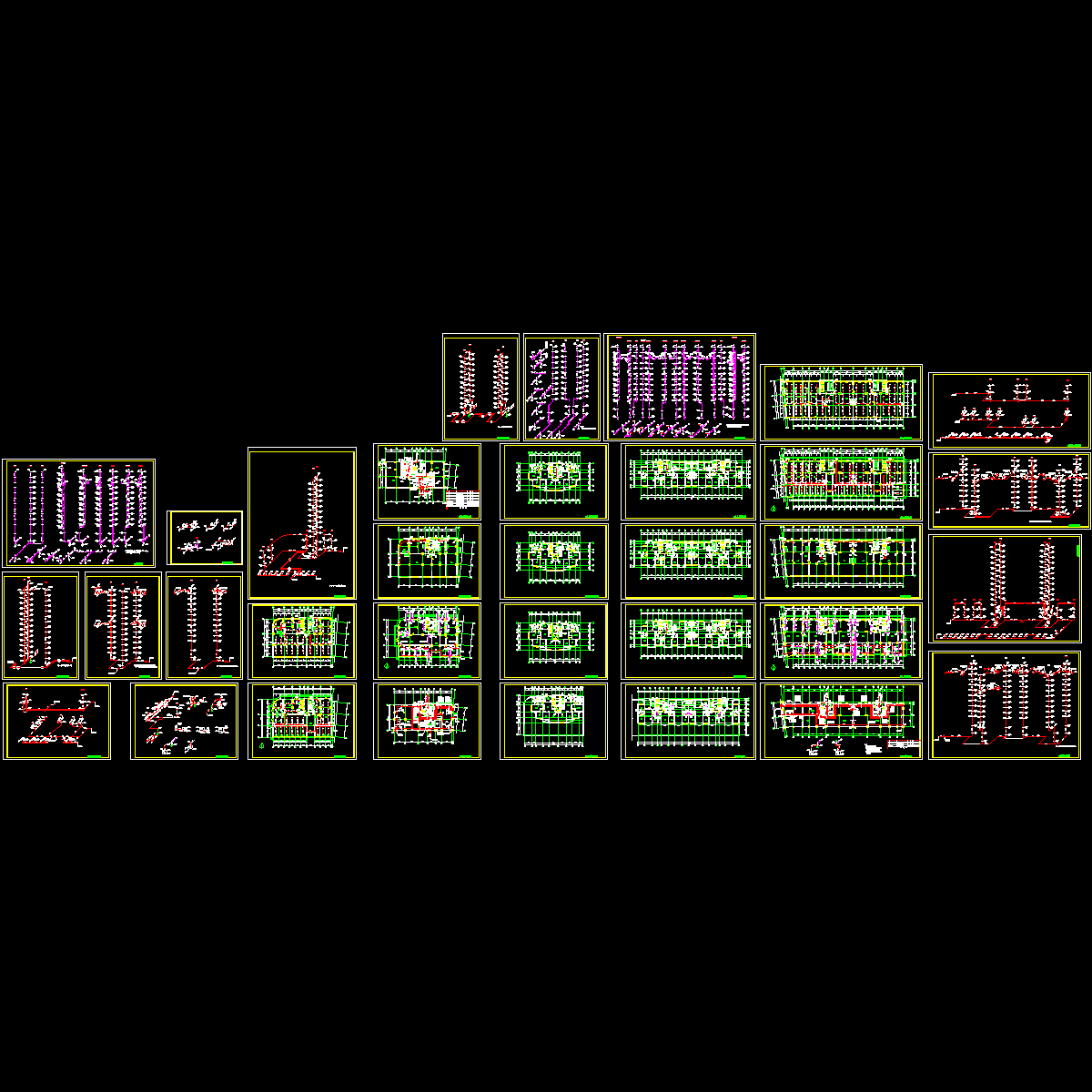 上26层综合楼给排水全套图纸.dwg - 1