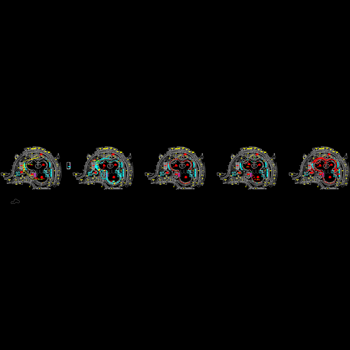 游泳池设计CAD施工图纸.dwg - 1