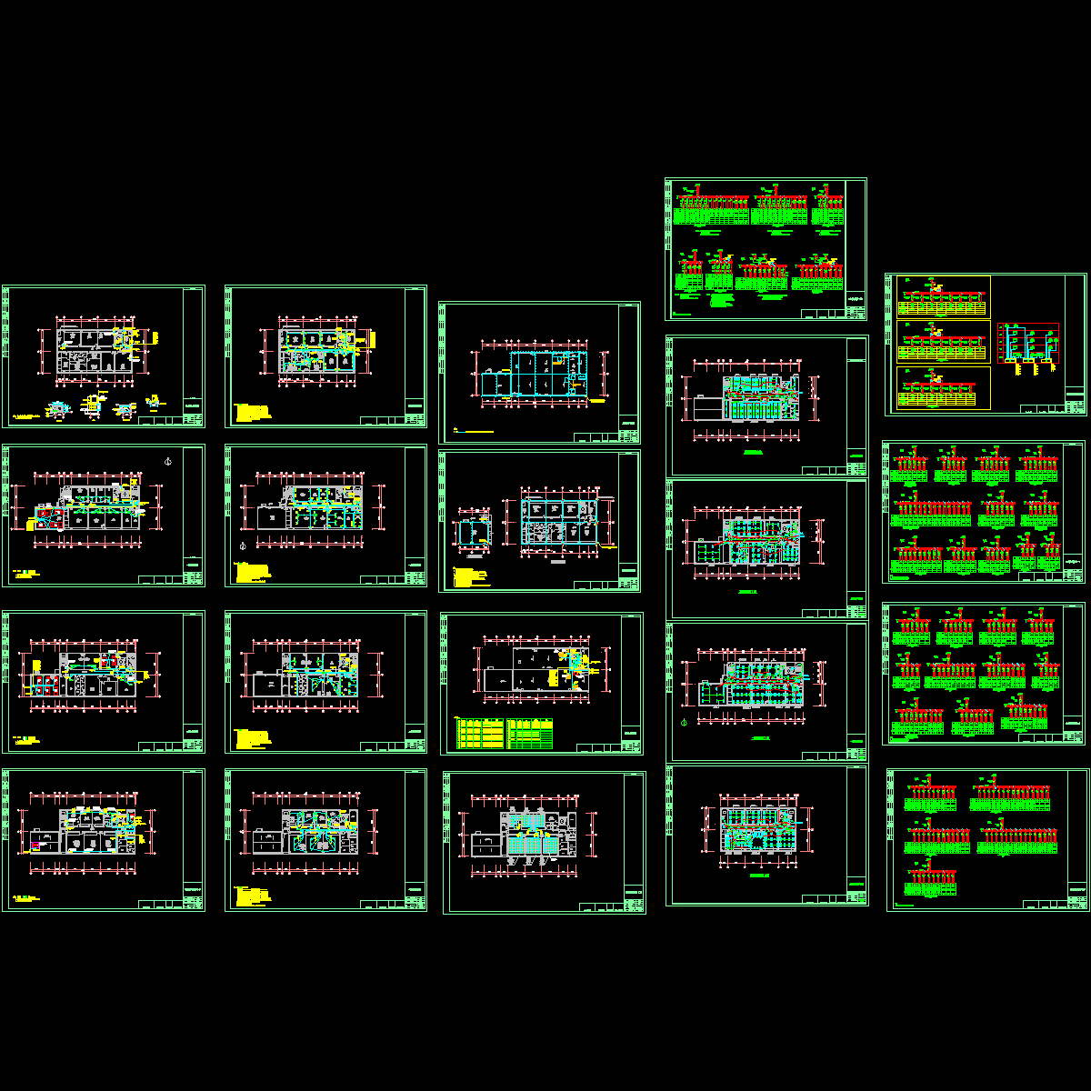 100级超净实验楼强电全套设计.dwg - 1