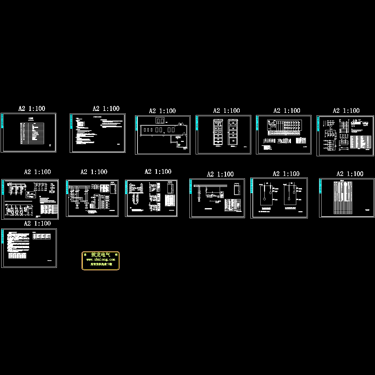 船厂水泵站改造电气控制图纸，含电气说明 - 1
