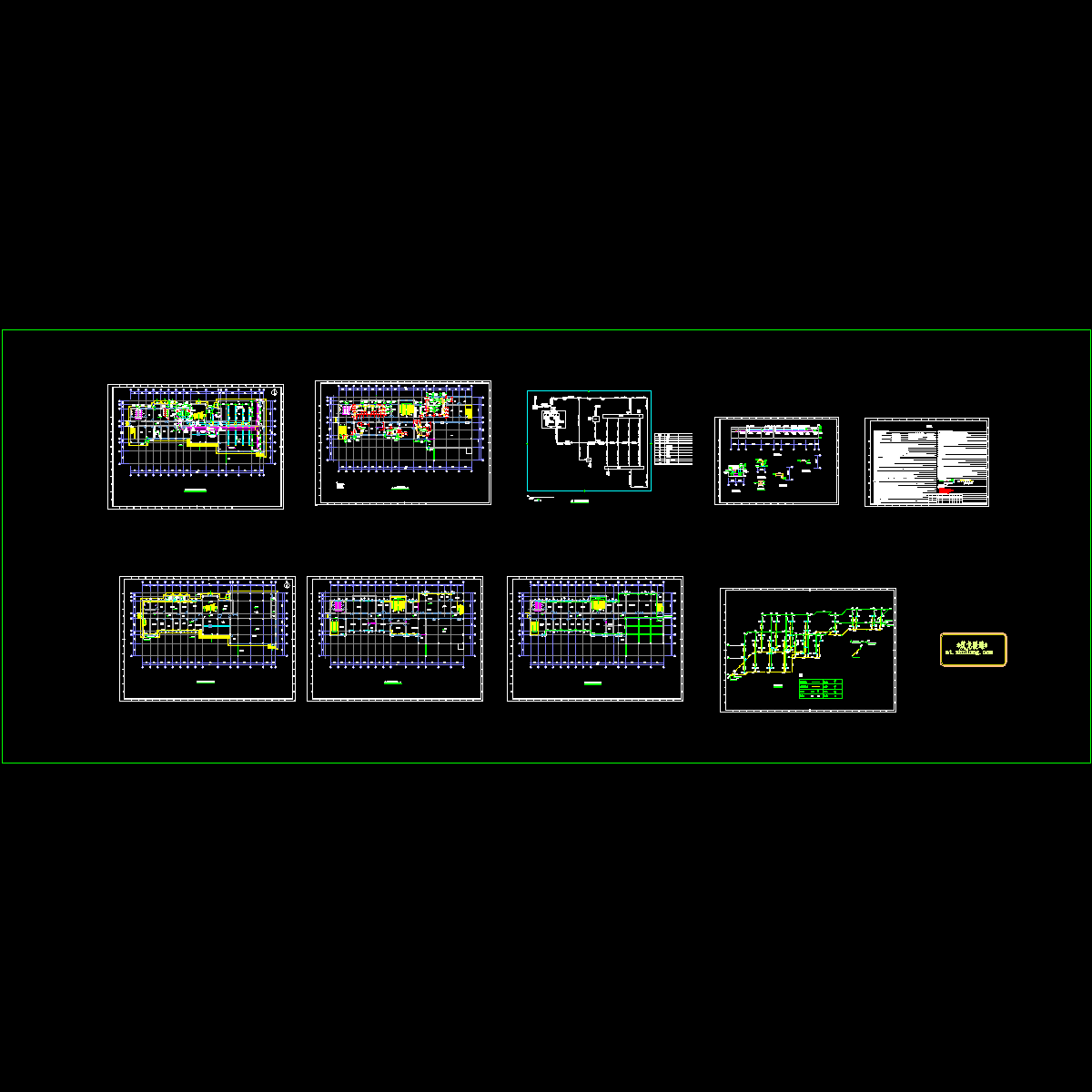 中央控制室暖通空调设计图纸.dwg - 1