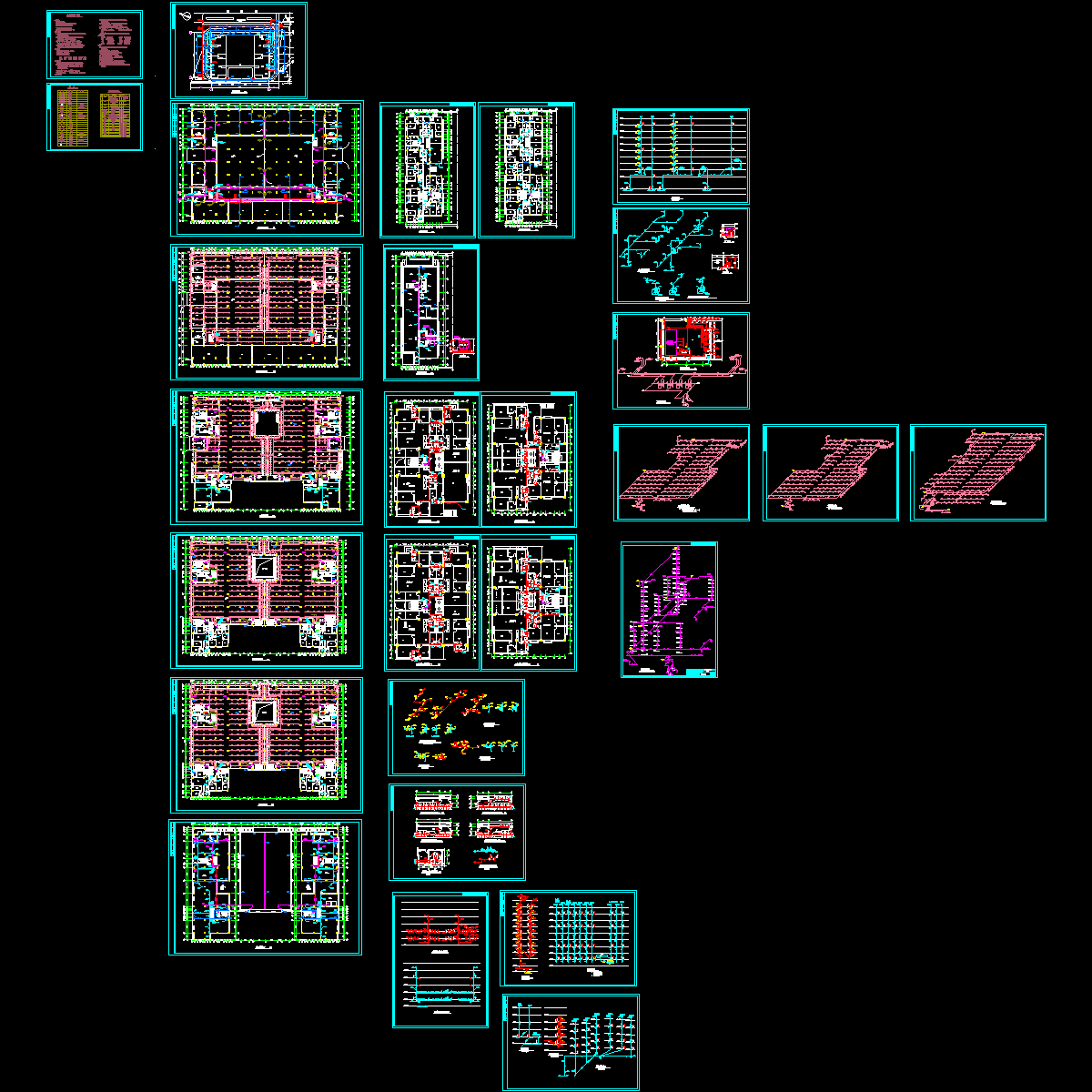 商住楼给排水设计大样图.dwg - 1