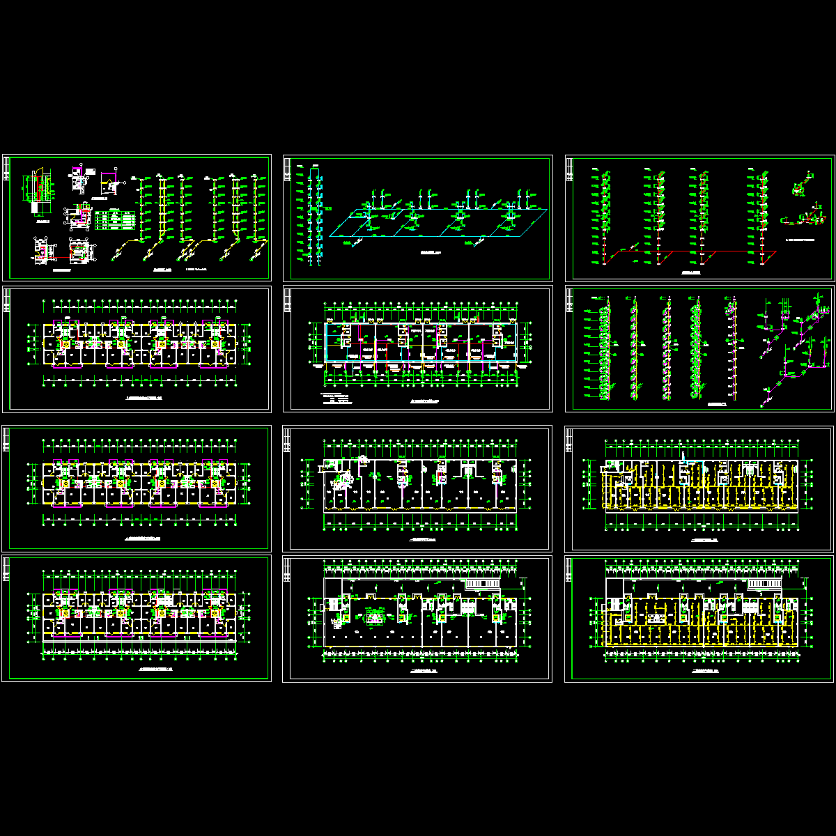 12层住宅楼给排水大样图.dwg - 1