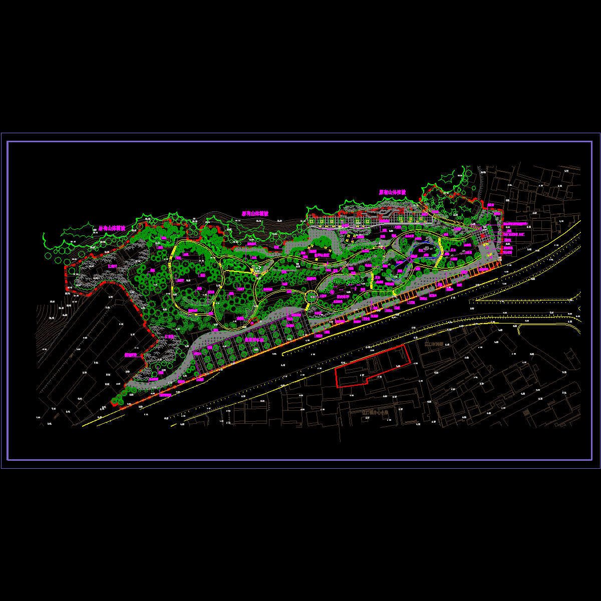 公园绿化设计图纸.dwg - 1