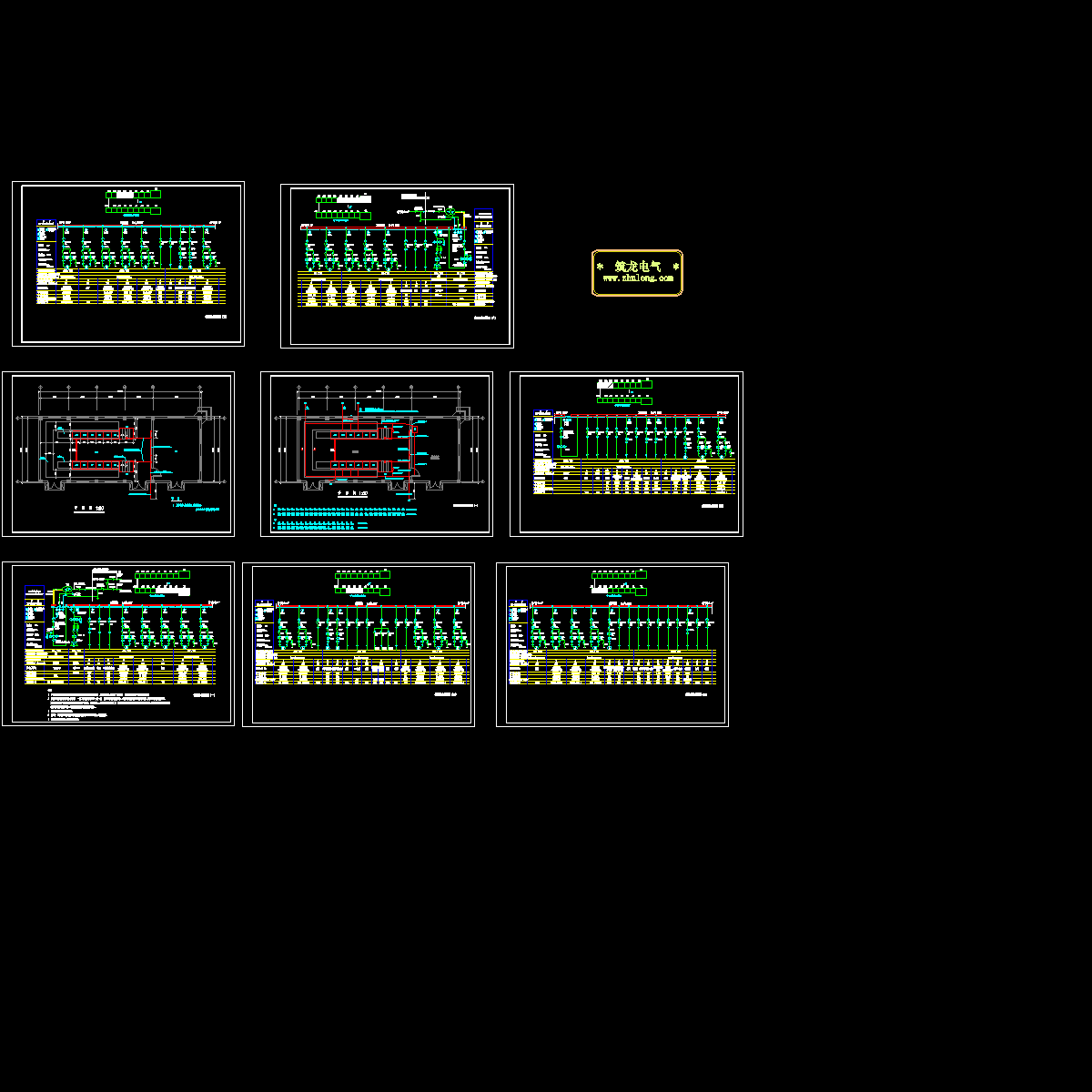 配电室电气设计CAD图纸（低压配电系统）.dwg - 1