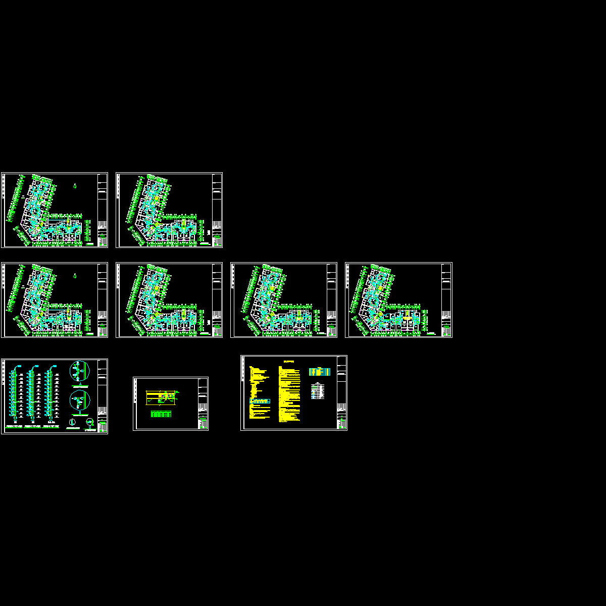 上12层住宅楼空调图纸（设计说明）.dwg - 1