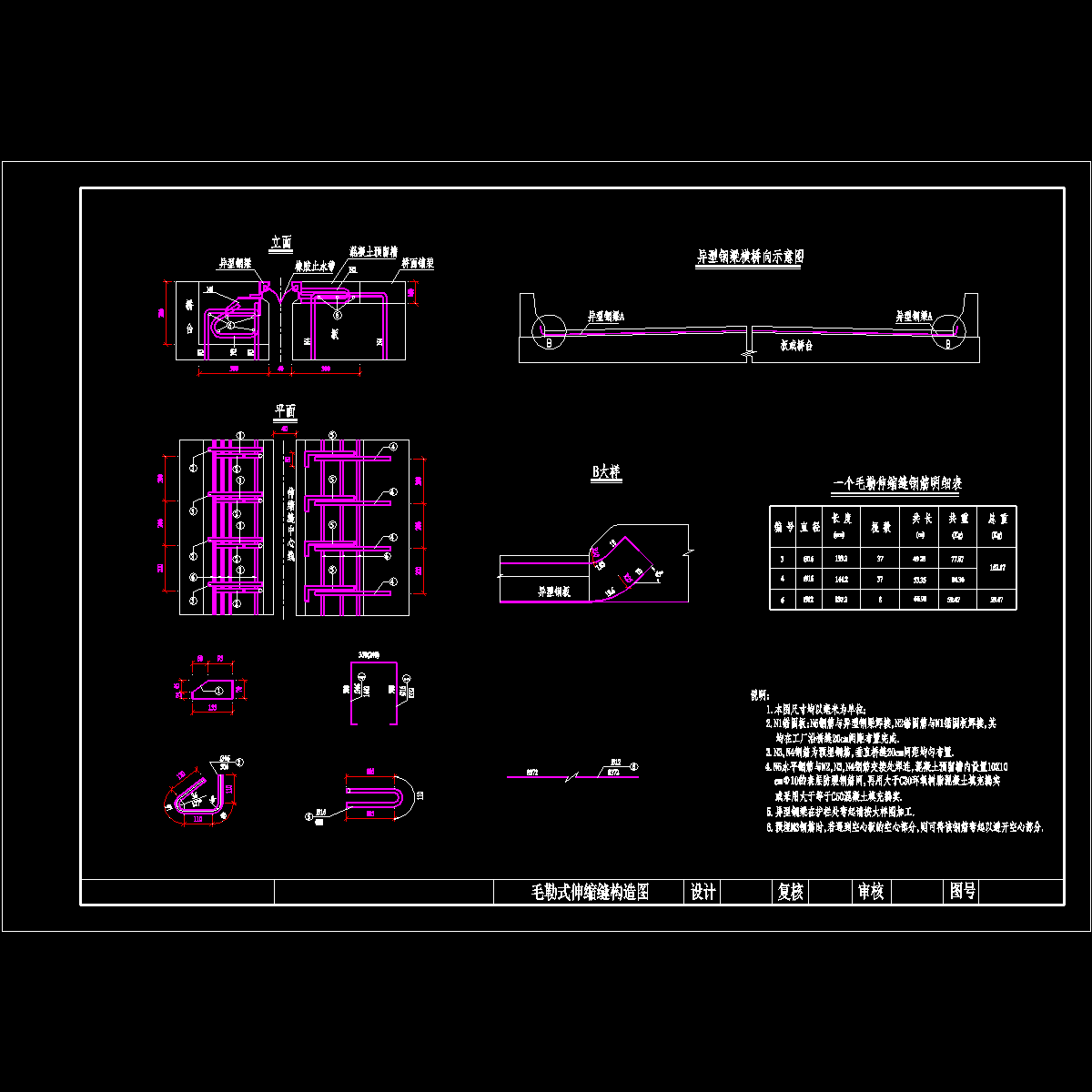 12毛勒式伸缩缝.dwg