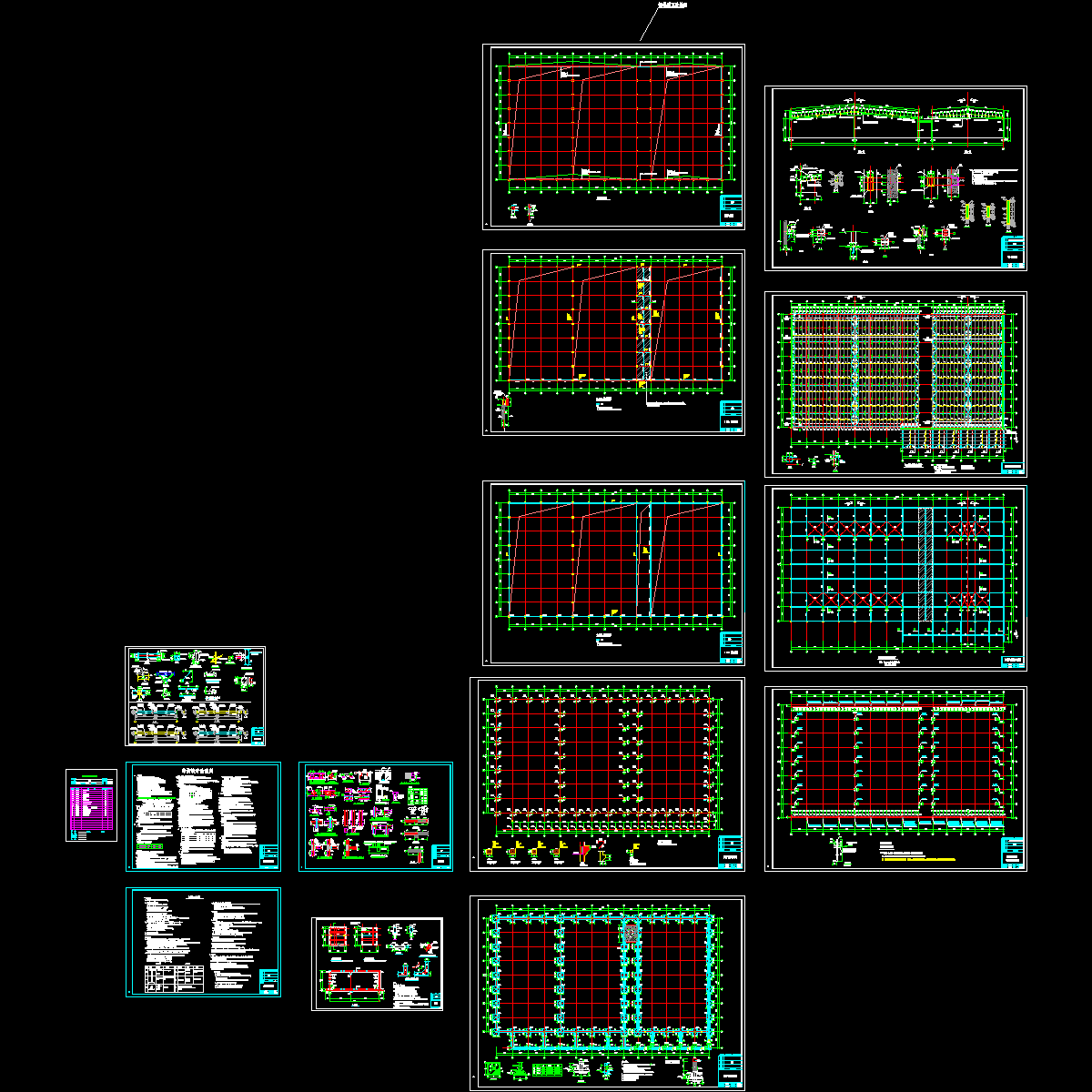 冷库结构设计CAD图纸.dwg - 1