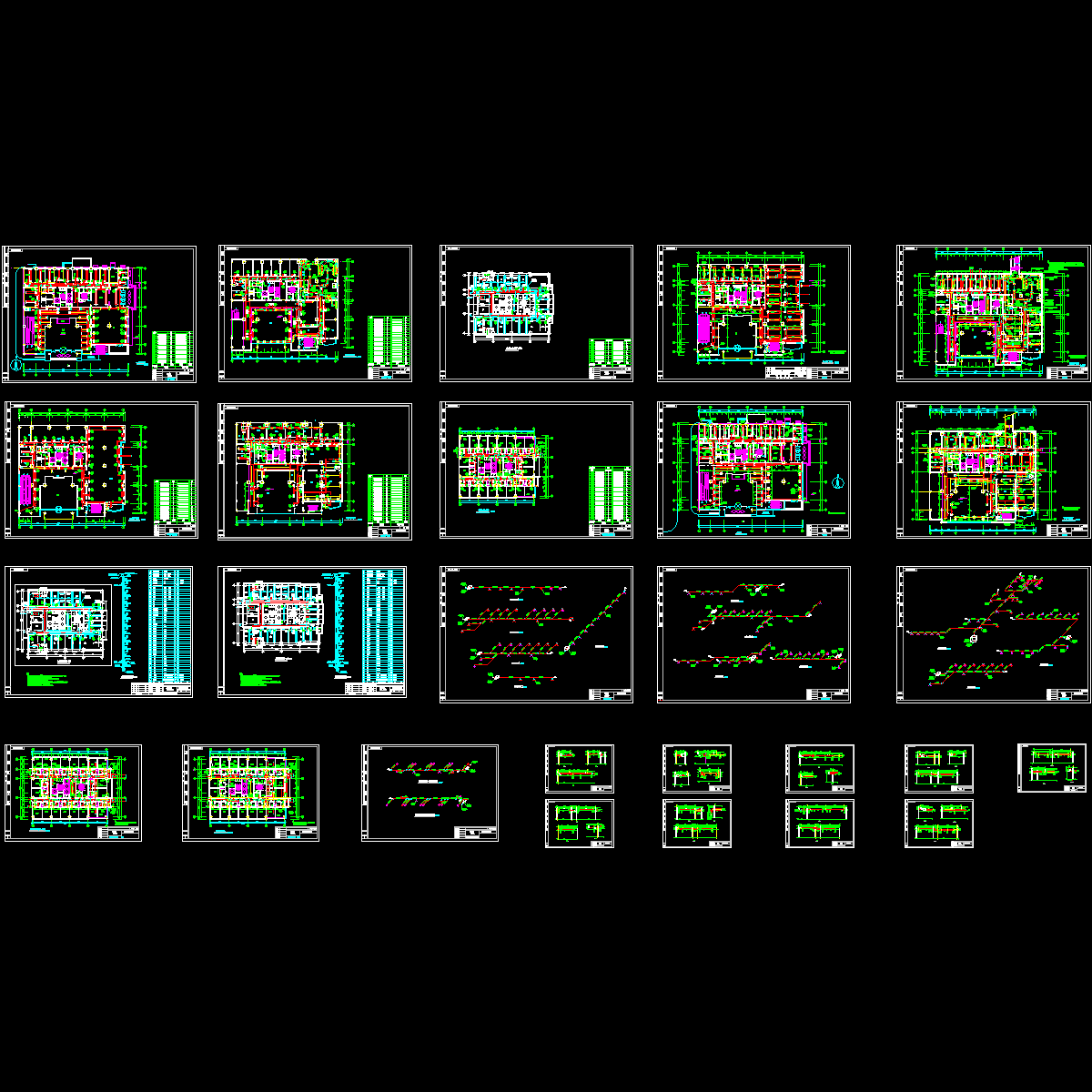 出版大厦空调设计CAD图纸.dwg - 1