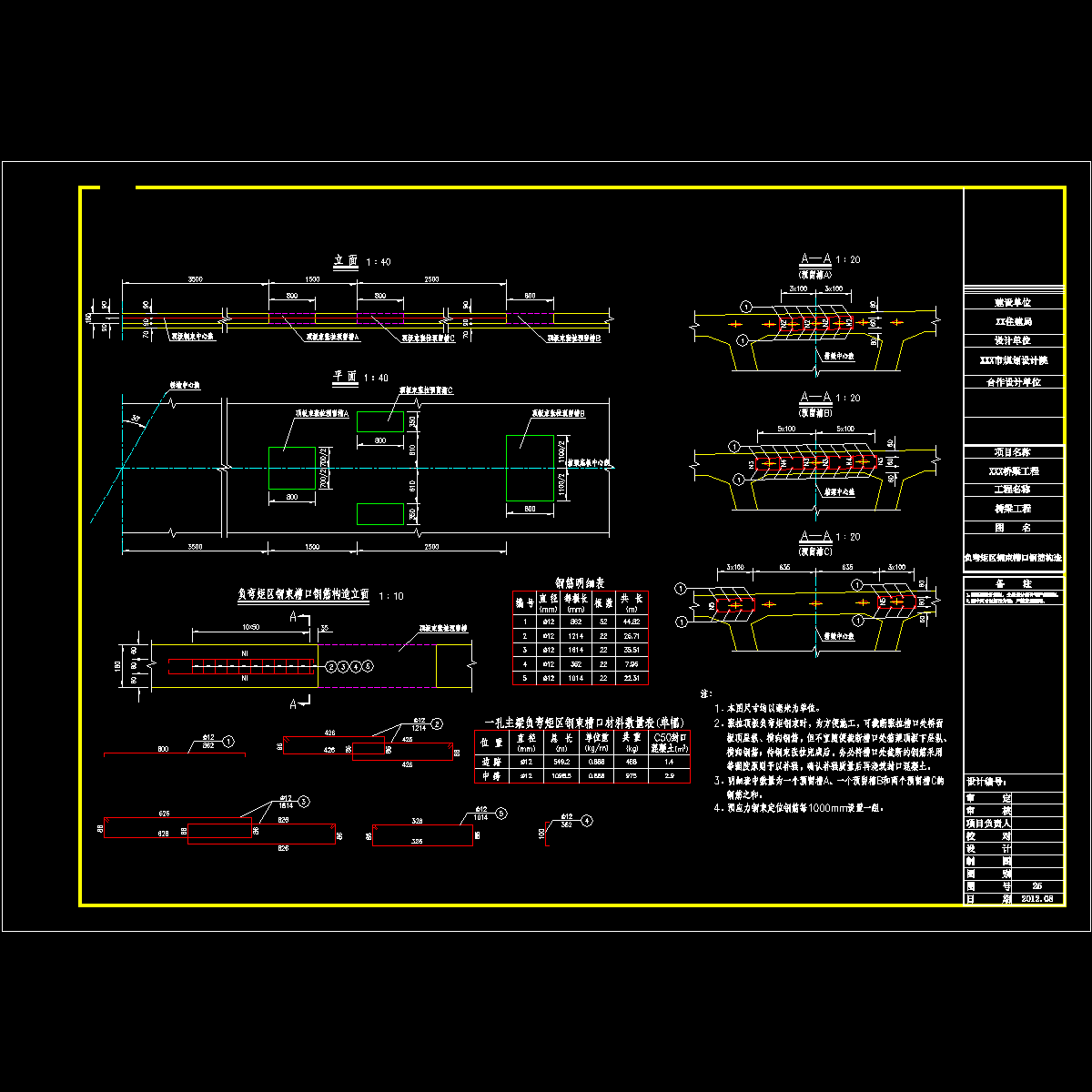 08负弯矩区钢束槽口钢筋构造_dwg.dwg