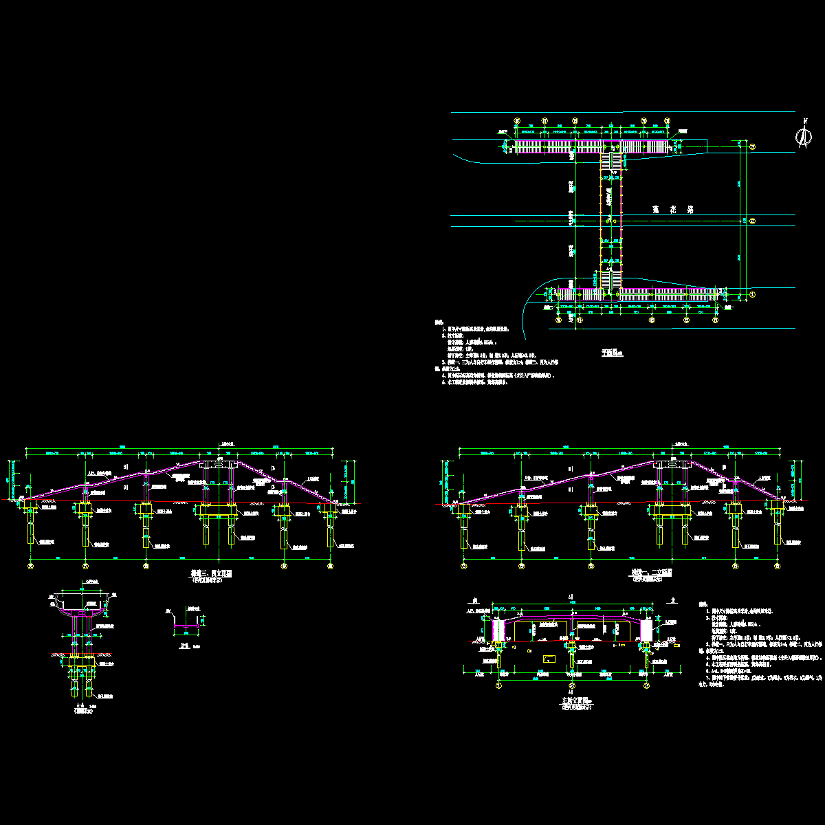 桥型布置图1.dwg