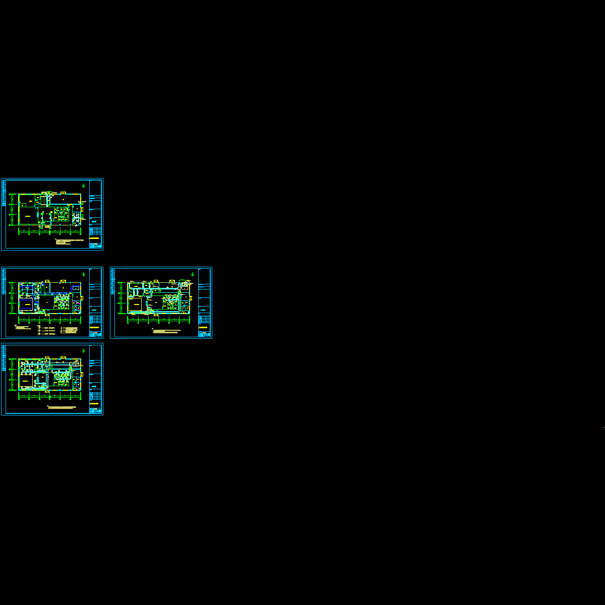 福建某药用炭车间空调排烟施工图.dwg