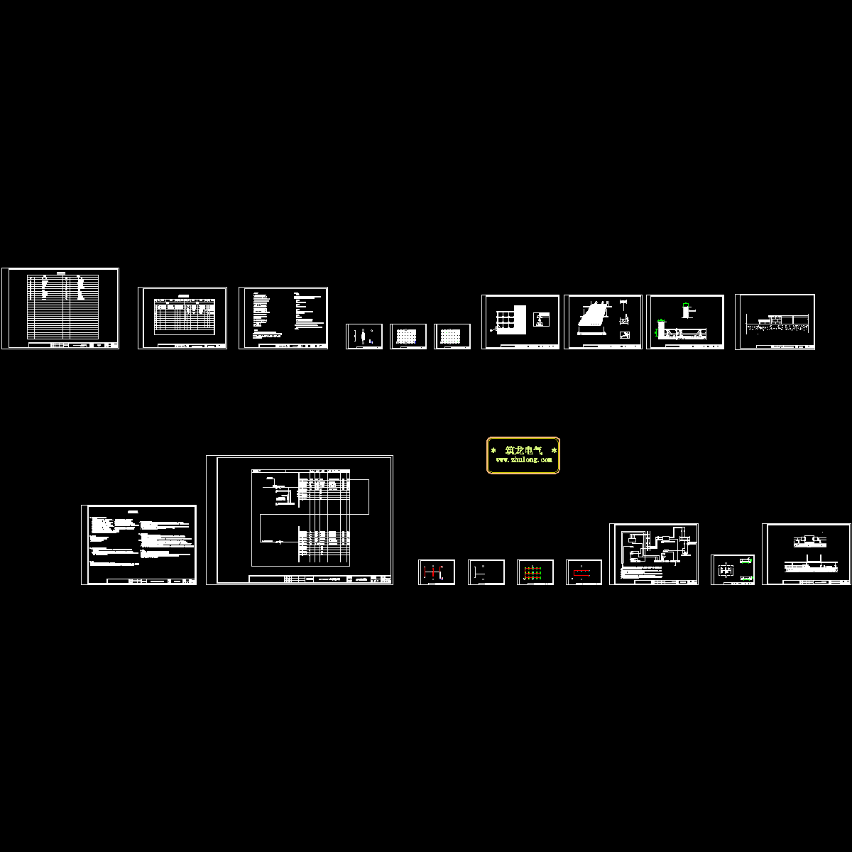 监控机房装修电气设计方案.dwg - 1