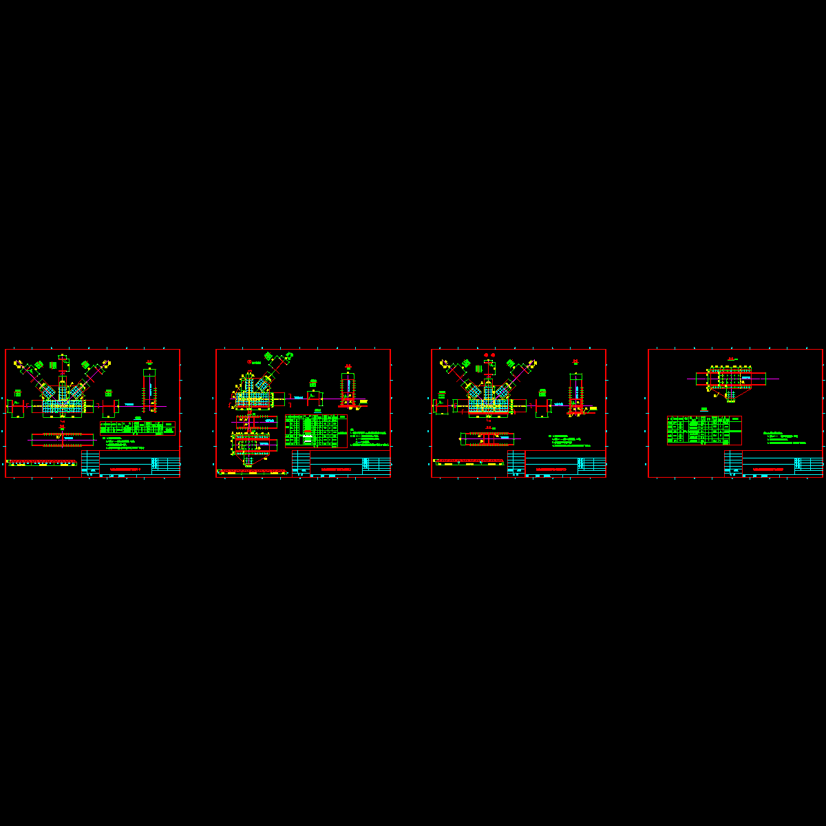 连续钢桁梁下弦大节点图.dwg