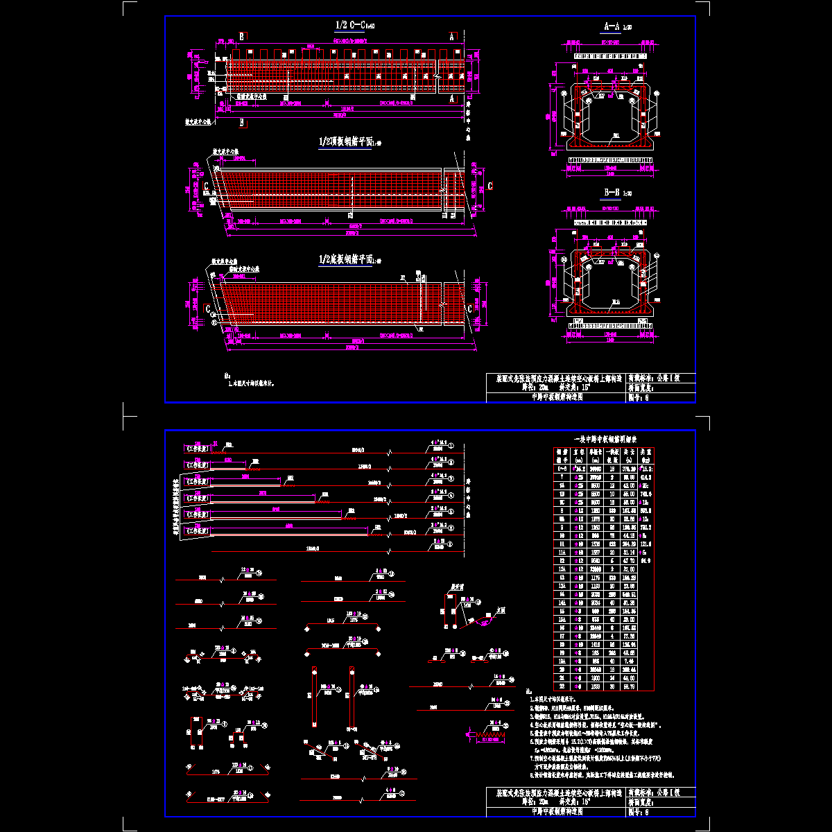 008-中跨中板钢筋构造图(α＝15°).dwg