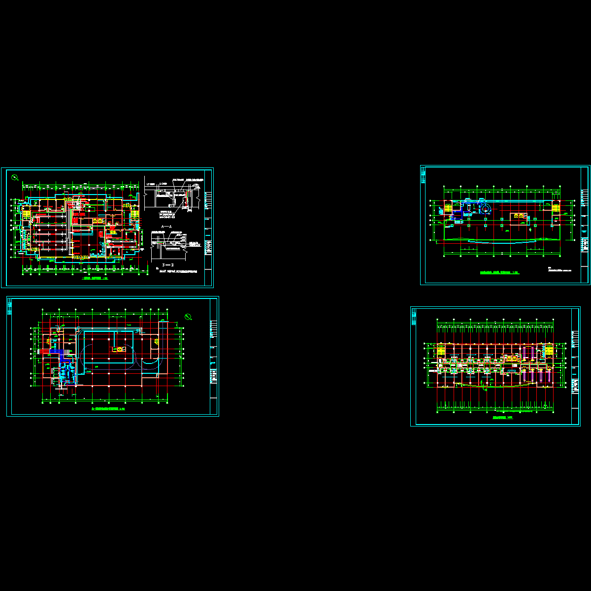 村委会综合楼空调设计CAD图纸.dwg - 1