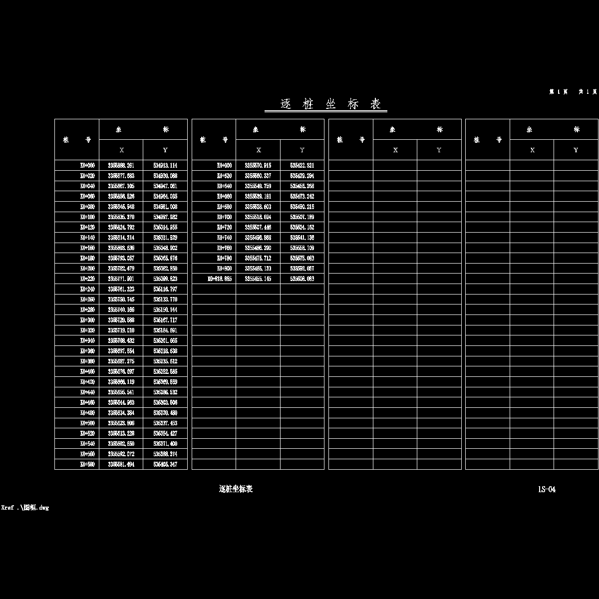 04逐桩坐标表.dwg