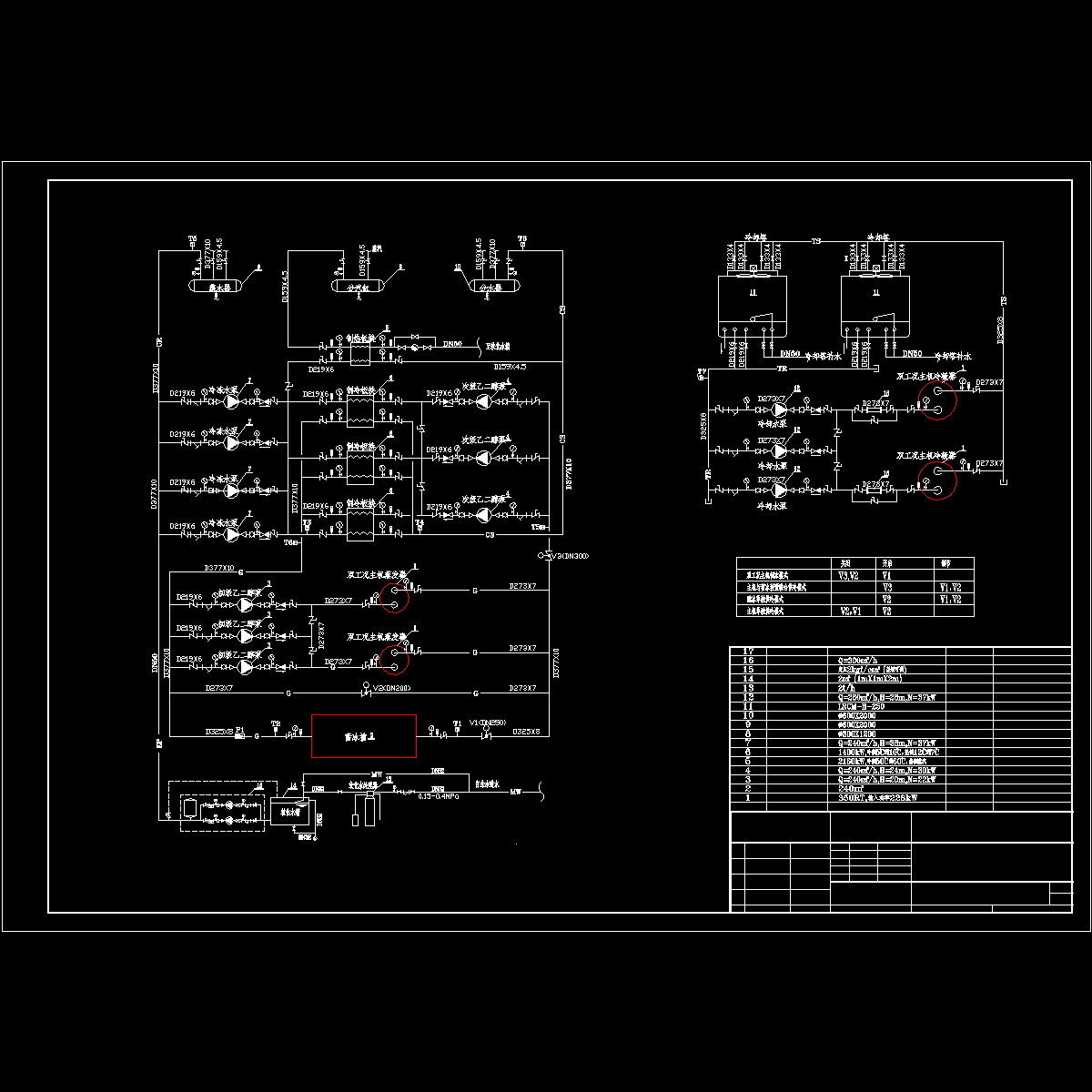 大型商场机房设计CAD图纸，共2张.dwg - 1