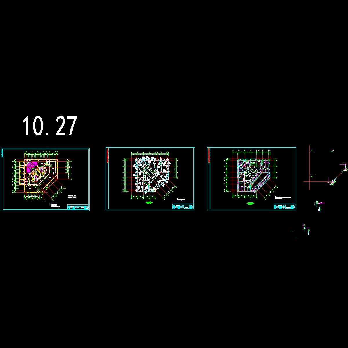 15层结构平面图纸.dwg - 1