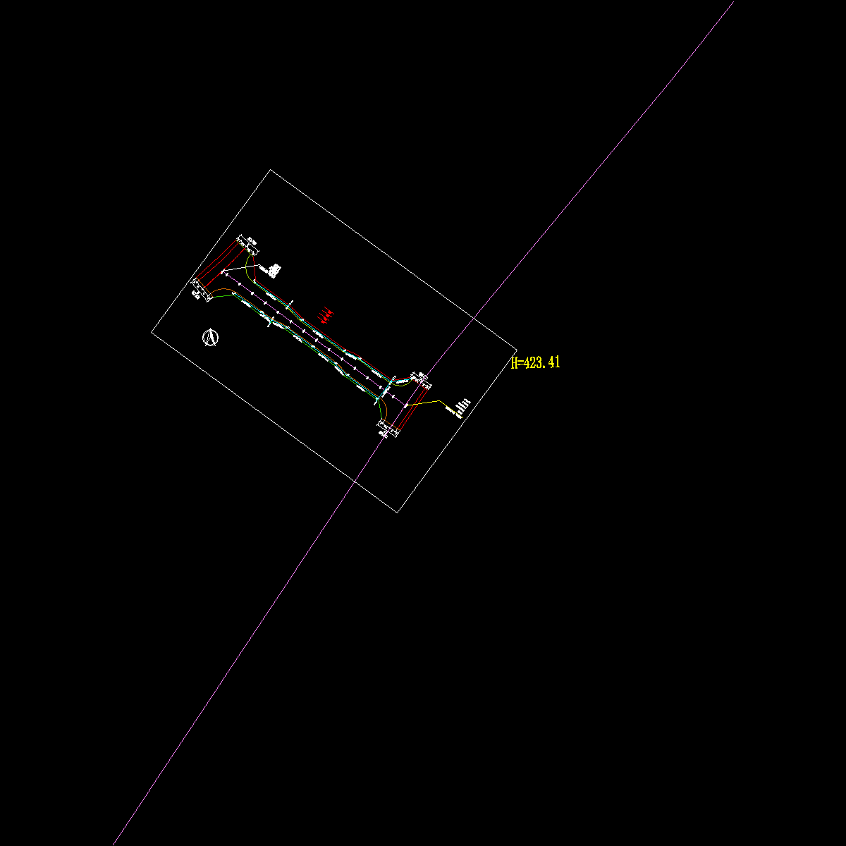 04湖滨支路平面.dwg