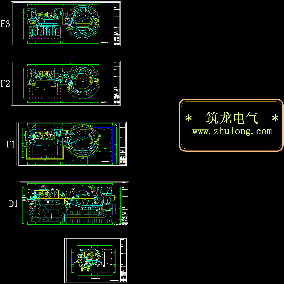 b1-3层电气平面图.dwg