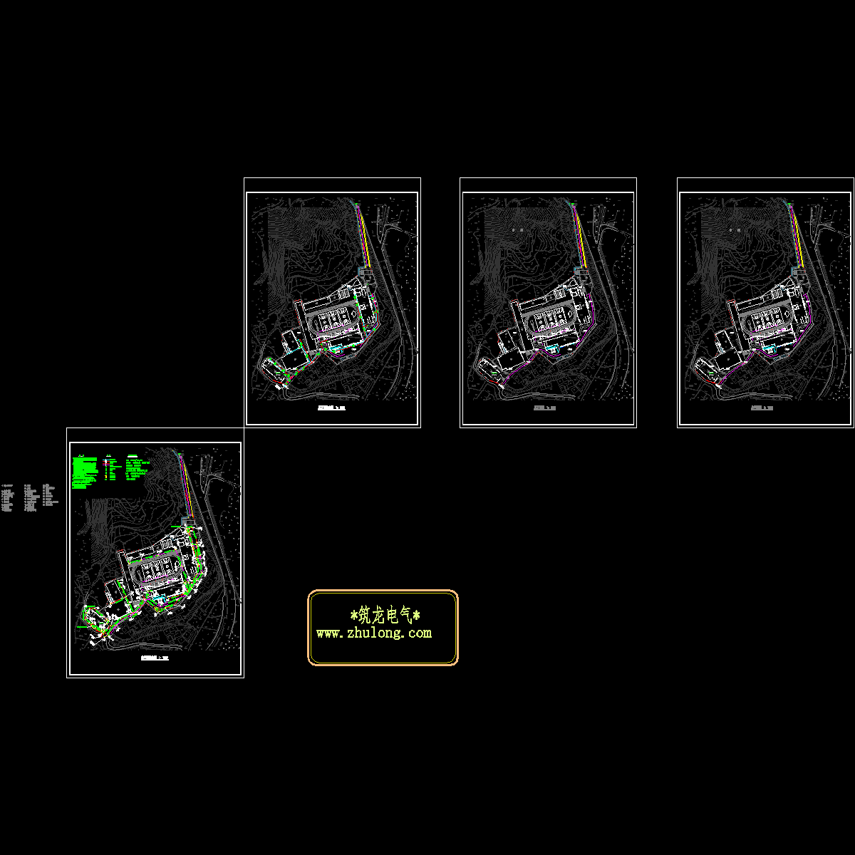 初级中学弱电总.dwg