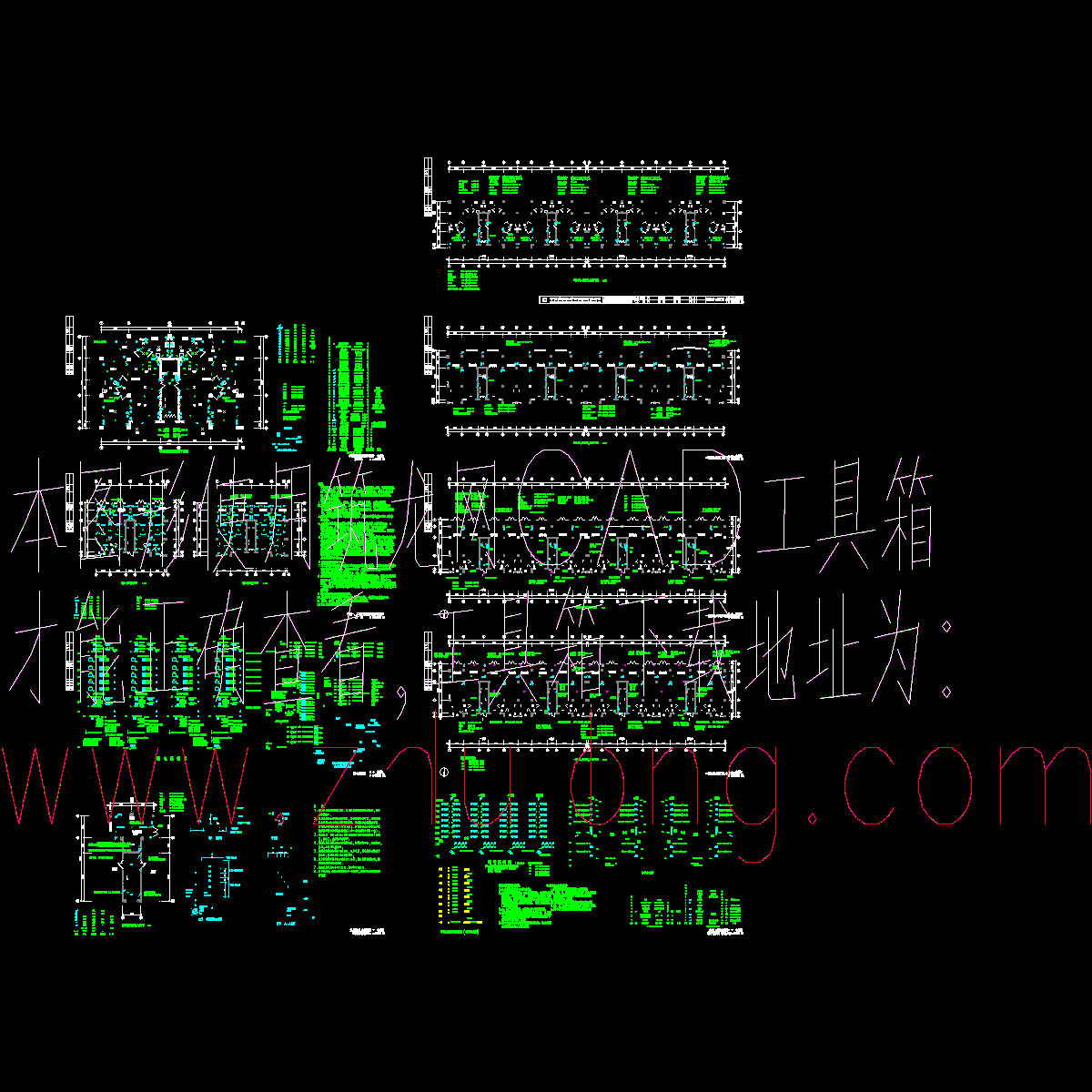 9层商住楼电气施工图纸. - 1