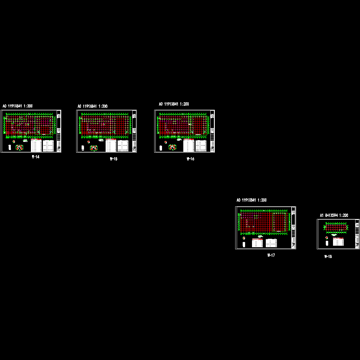 温泉柱结构施工图.dwg